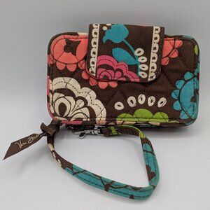 Vera Bradley Lola All In One Quilted Wristlet - Retired 2014